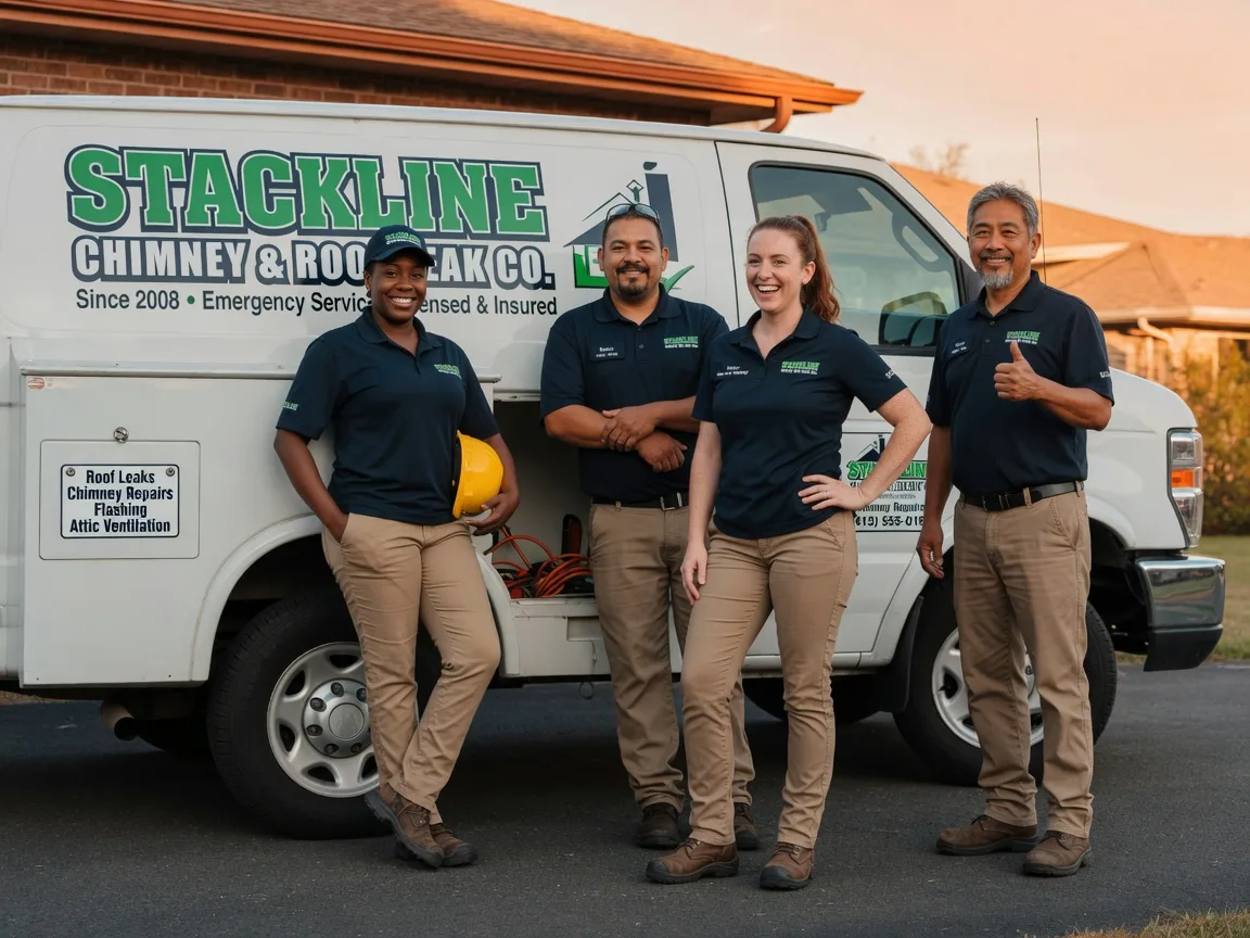 Chimney flashing repair company in Alma, MI